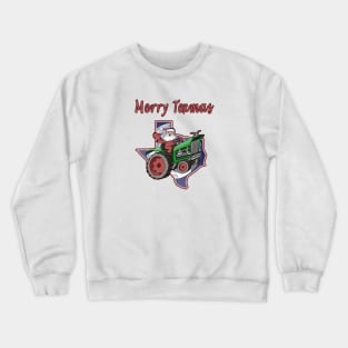 Merry Texmas - Santa Sleigh Crewneck Sweatshirt